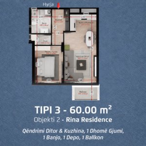 Rina Residence - Tipi 3 & Objekti 2
