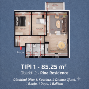 Rina Residence - Tipi 1 & Objekti 2