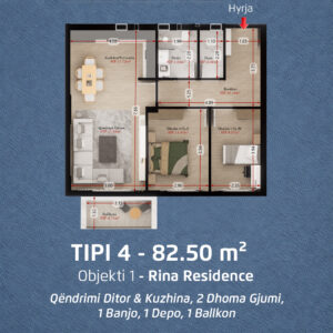 Rina Residence - Tipi 4 & Objekti 1