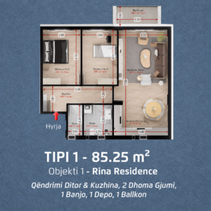Rina Residence - Tipi 1 & Objekti 1