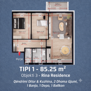 Rina Residence - Tipi 1 & Objekti 3
